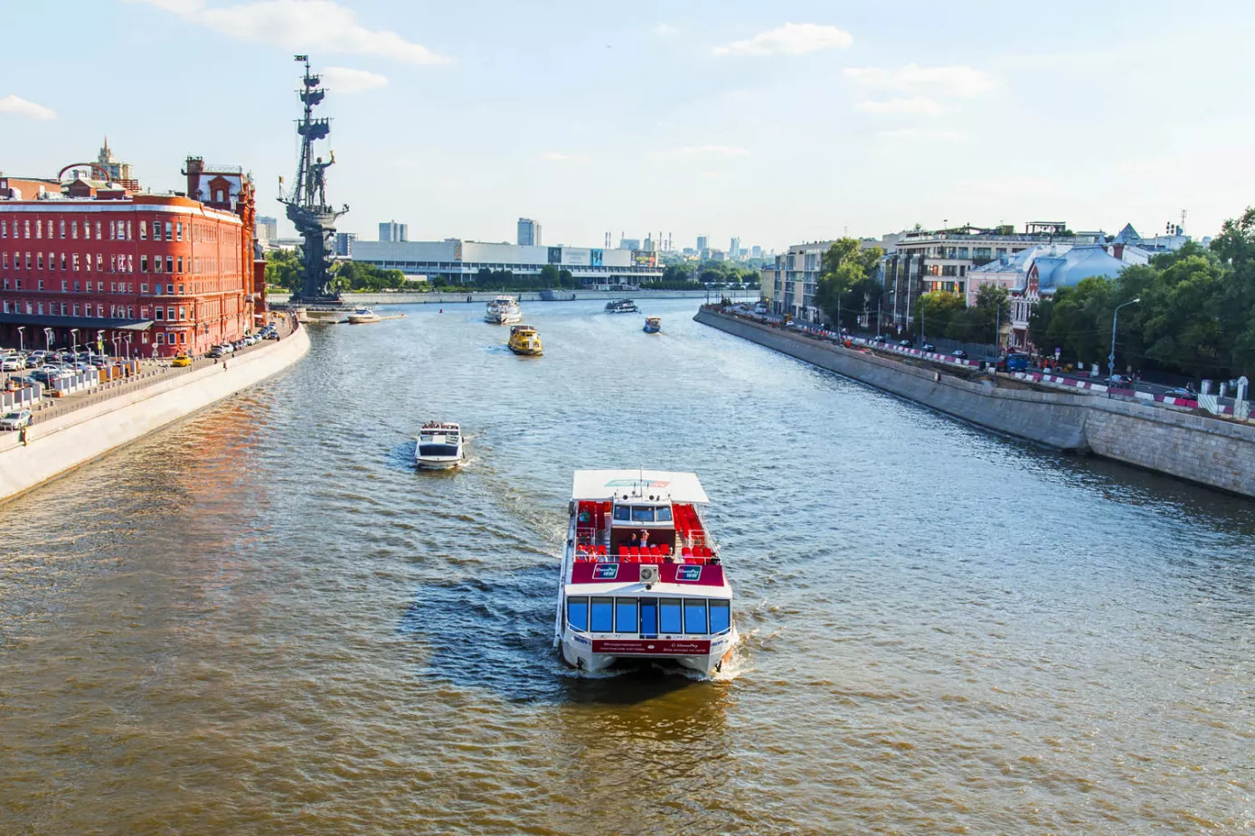 Прогулки в Москве речные River