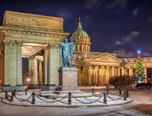 Новогодний тур в Санкт-Петербург-Выборг-Кронштадт