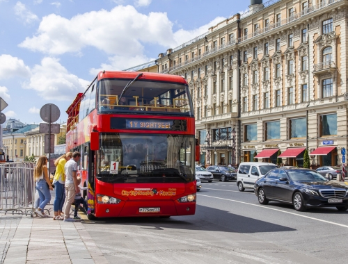 Экскурсия на двухэтажном автобусе по центру Москвы