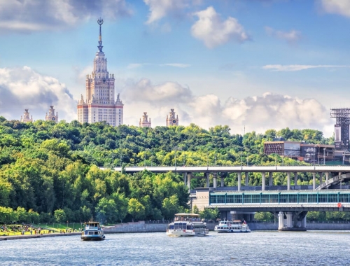 Речная прогулка от Воробьёвых гор на теплоходе «Москва-28»