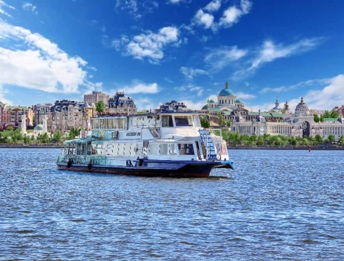 Речная экскурсия по Волге и Казанке на теплоходах – «Две реки – Два пути»